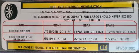 What tire pressures are you using when towing? | Jeep Wrangler Forums ...