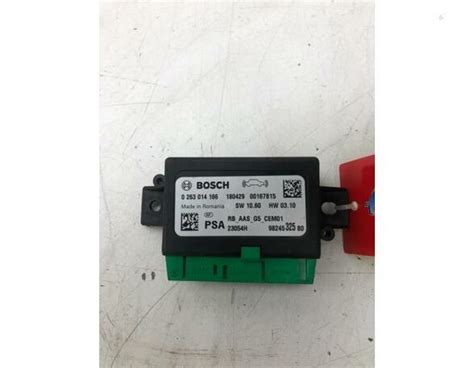 Control unit for parking support OPEL CROSSLAND X / CROSSLAND (P17 ...