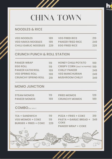 Menu at Hot (House Of Treat)- Rooftop Cafe & Lounge, Jaipur