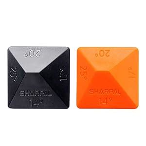 SHARPAL 196N Angle Pyramid Whetstone Knife Blade Sharpener Sharpening ...