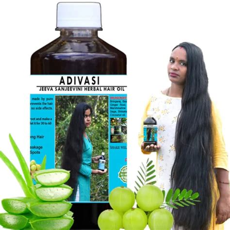 Discover Natural Hair Growth with Adivasi Jeevasanjivani Herbal Hair ...