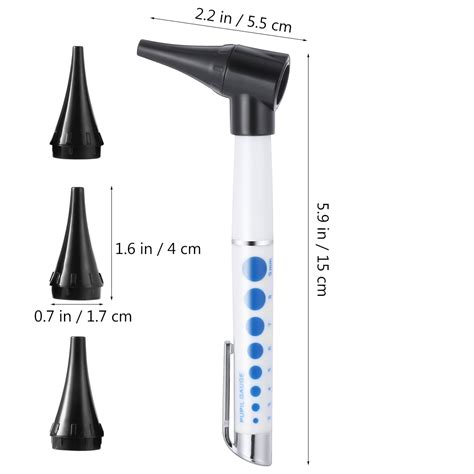 Buy Otoscope Ear Set Light Scope Strep Throat Test Kit Camera Wax ...