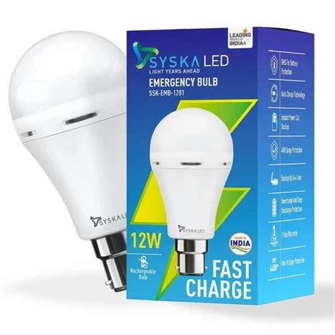 Image result for Syska LED Rechargeable Bulb