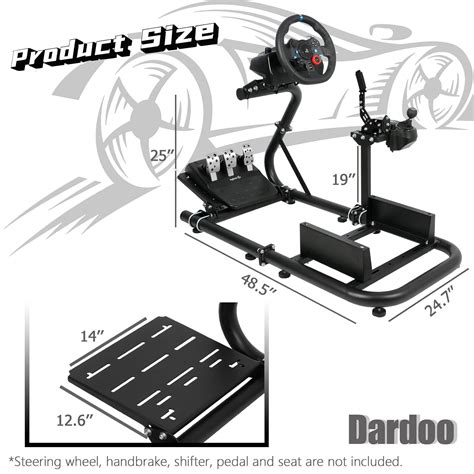 Buy Dardoo G920 Gaming Simulator Cockpit Adjustable Racing Steering ...