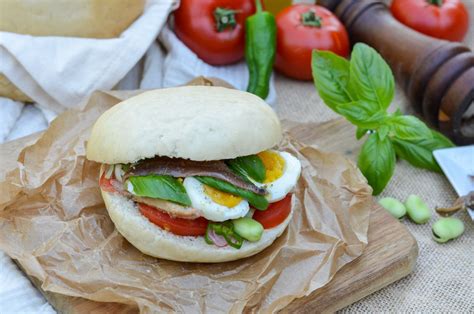 recette pain bagnat jambon
