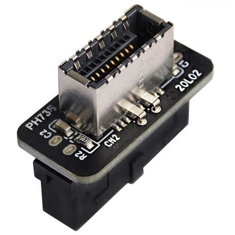 USB 3.2 Gen 1 to Gen 2 Header Adapter, Front Panel Socket Key-A Type-E ...