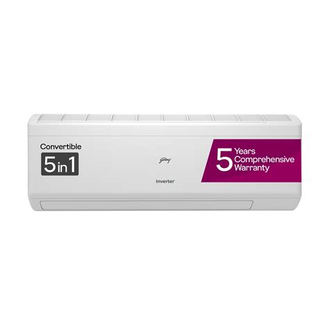 Godrej 2 Ton 3 Star, 5 Years Comprehensive Warranty, 5-In-1 Convertible ...