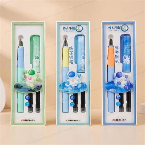 SHAKTISM Student Fountain Pen Set, Erasable Pens with EF 0.35mm Nib ...