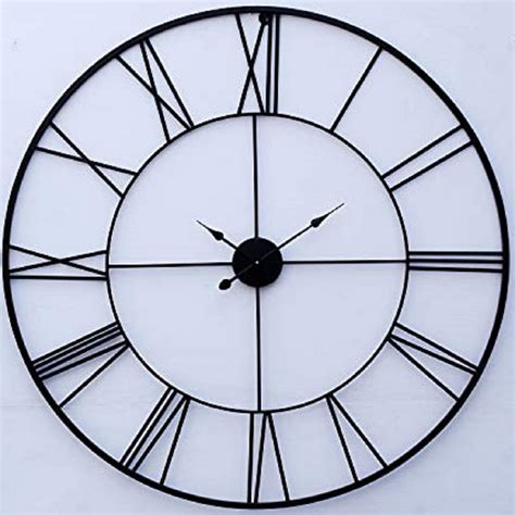 Buy Craftter Metal Figures Themed Roman Modern Time Piece Large Hanging ...