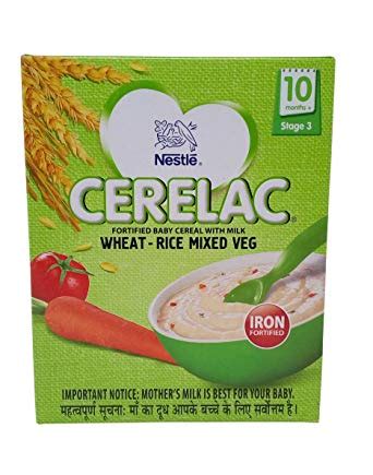 Cerelac Rice mixed vegetable stage 3 - Pimento - Marketplace