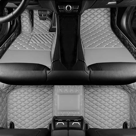 Customize All-Weather Protection Luxury Leather Floor Mats for Cars ...