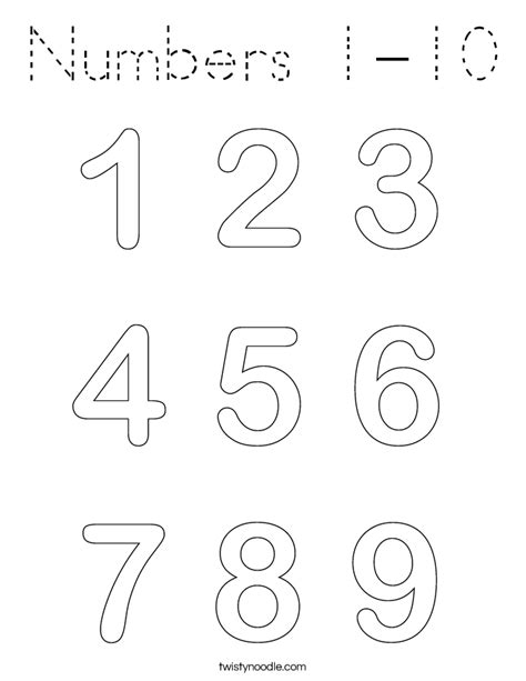 Numbers Coloring 的图像结果