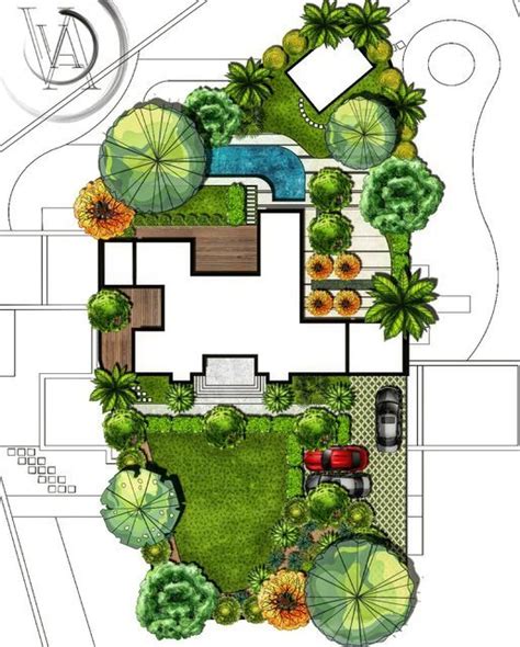 Landscape Design Drawing 的图像结果
