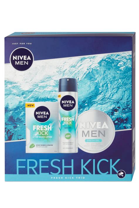 Nivea Men dárková kazeta Fresh Kick BOX | LacinaDrogerie.cz