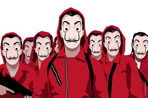 Money Heist Mask PNG 的图像结果