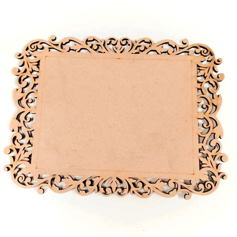 Laser Cut Victorian Style Name Board