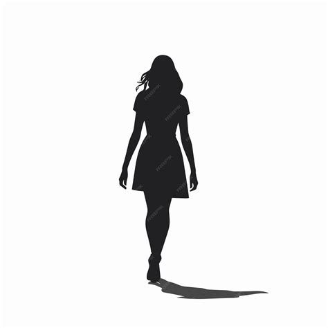 Premium Vector | Woman walking silhouette vector illustration - silhouette of woman walking