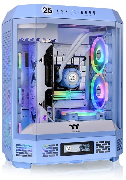 Specificaties van Thermaltake The Tower 600 Hydrangea Blue - Tweakers