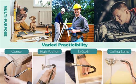 Saubhagya Global Multi Functional Snake Bit Drill Extender With 6 Bonus ...