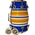 GT manufacture Professinal Mango wood Nut & Bold fitting Baby Dholak ...