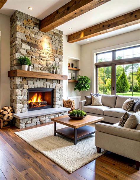 24 Living Room Fireplace Ideas to Elevate Your Hearth - Too Much Time