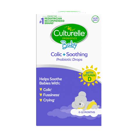 Culturelle® Baby Colic + Soothing Probiotic Drops with Vitamin D