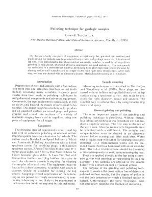 Fillable Online minsocam Polishing technique for geologic samples ...