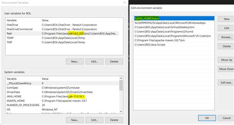 Edit Java Home Environment Variable 的图像结果