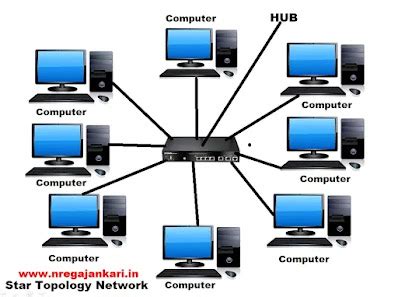 Types of Topology in Computer Network in Hindi - टोपोलॉजी क्या है और ...