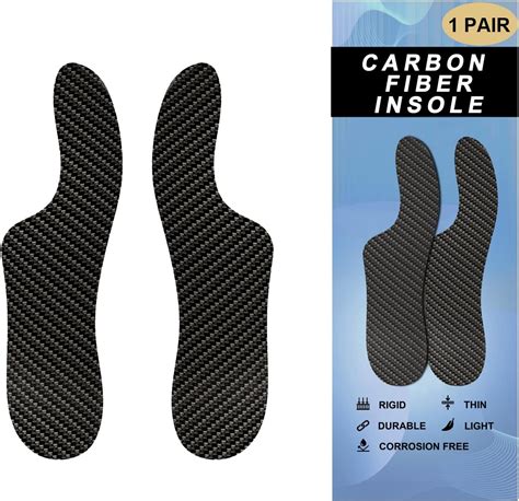 Amazon.com: Carbon Fiber Insole, Morton's Extension Orthotic, 1 Pair Rigid Orthotic Shoe Insert ...