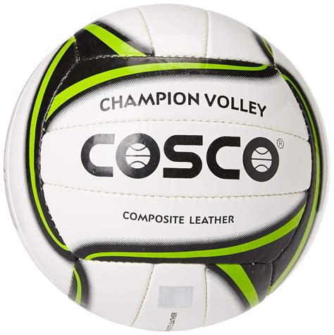 Buy Cosco Champion Cotton Volleyball, Size 4, (Multicolour) Online at ...