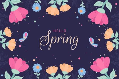 Image result for Hello Spring Colorful