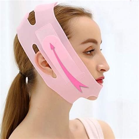 WICHARSH V Face Masks, Reusable V Line Lifting Face Mask, Double Chin ...
