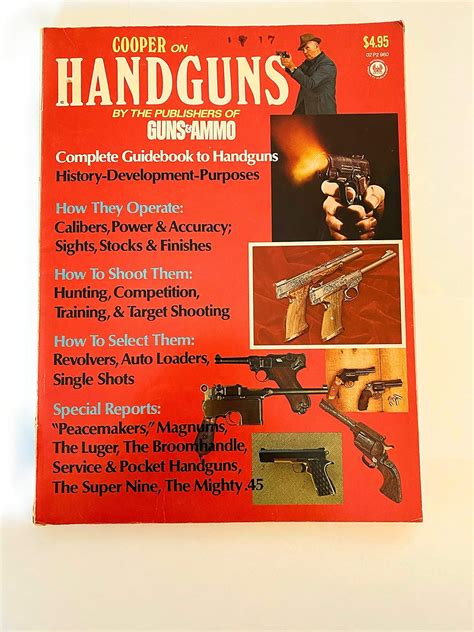 Cooper on Handguns: Complete Guidebook to Handguns : Amazon.in: Books