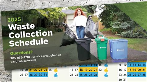 Vaughan's 2025 Waste Collection Schedule is Available Online! - Lisa ...