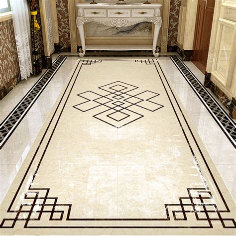 Custom Floor Mural | Marble flooring design, Marble floor pattern ...