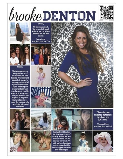 Free Yearbook Ad Templates