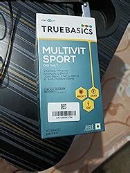 TrueBasics Advanced Multivitamin For Sports & Fitness, 30 Multivitamin ...
