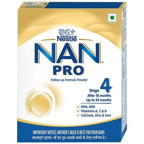 Nestle Nan Pro 4 Follow, Up Formula Powder, After 18 Months, Up To 24 ...
