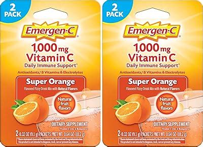 Emergen-C 1000mg Vitamin C Powder for Daily Immune India | Ubuy
