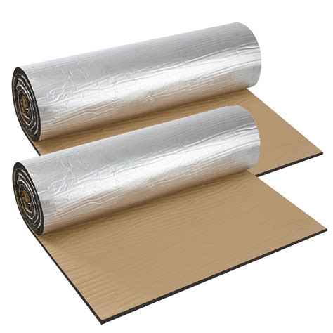 Pamatio 2 Roll Insulation Soundproofing Mat 10mm Thick Radiator ...