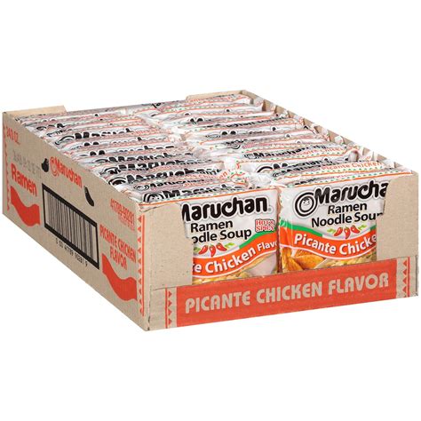 Amazon.com: Maruchan Ramen Picante Chicken, Instant Ramen Noodles ...