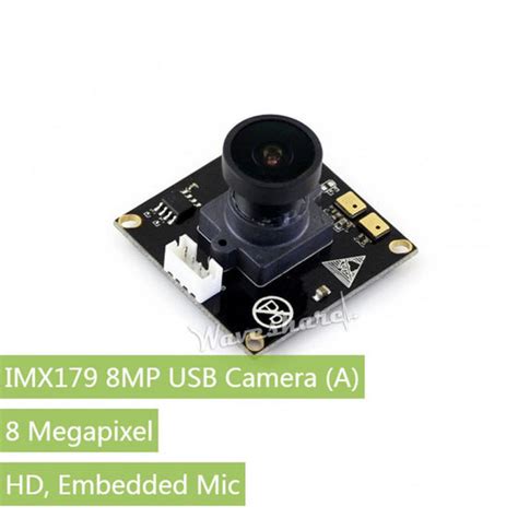 IMX179 8MP USB Camera with Embedded Mic – ThinkRobotics.com