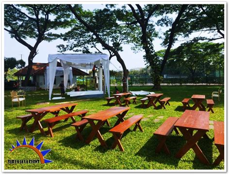 Penyewaan Meja dan Bangku Taman Garden Party