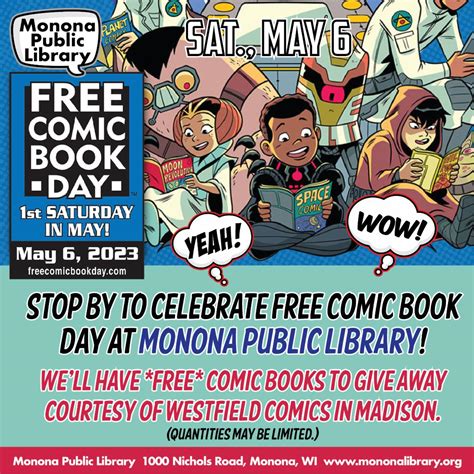 May Adventures with Monona Public Library