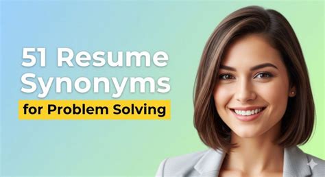 51 Resume Synonyms for Problem Solving To Use On Your Resume - ResumeKraft