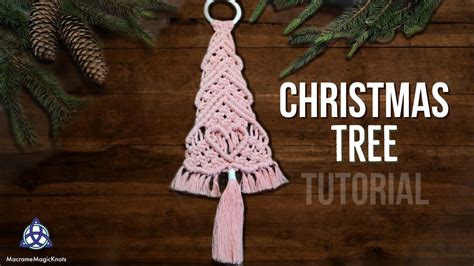 Image result for Christmas Macrame Tree Tutorial YouTube
