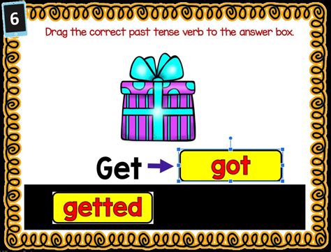 IRREGULAR PAST TENSE VERBS Grammar Activities GOOGLE SLIDES