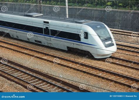 The running train stock image. Image of china, traffic - 12215583