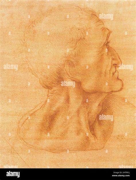 Leonardo Da Vinci - Study for Last Supper Judas 1495 Stock Photo - Alamy